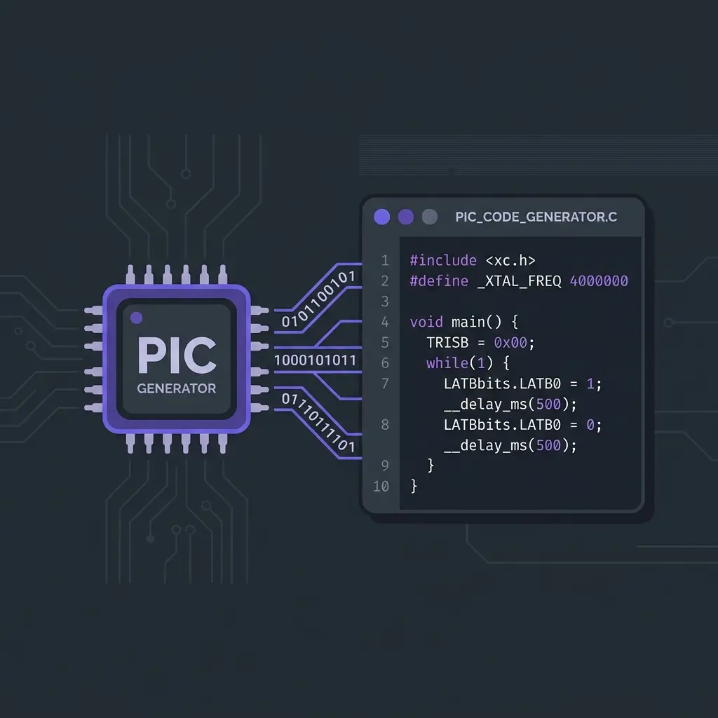 Pic code generator